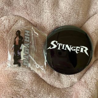 NOAH HAYATAアクリルスタンドSTINGER缶バッジセット(格闘技/プロレス)