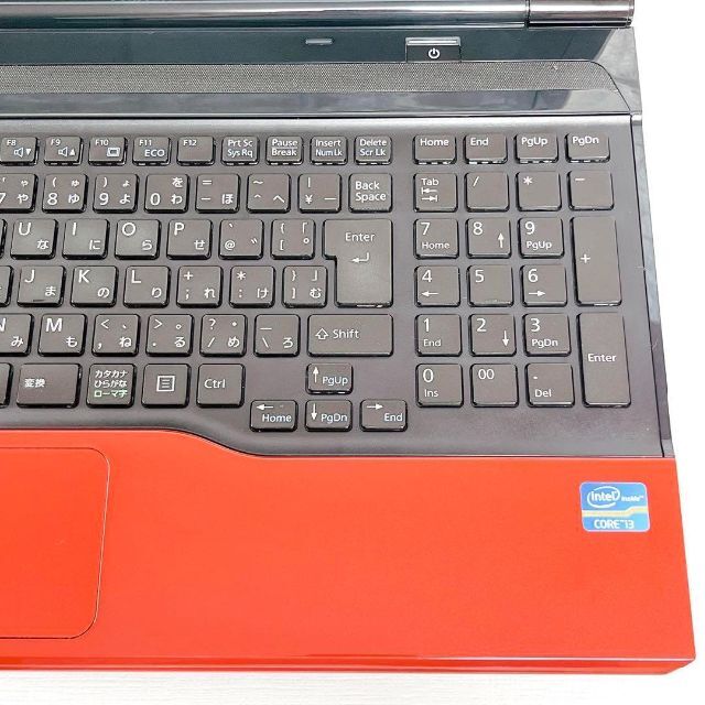 ✨初心者すぐ使えるブルーレイ快適大容量SSDカメラ付人気赤ノート