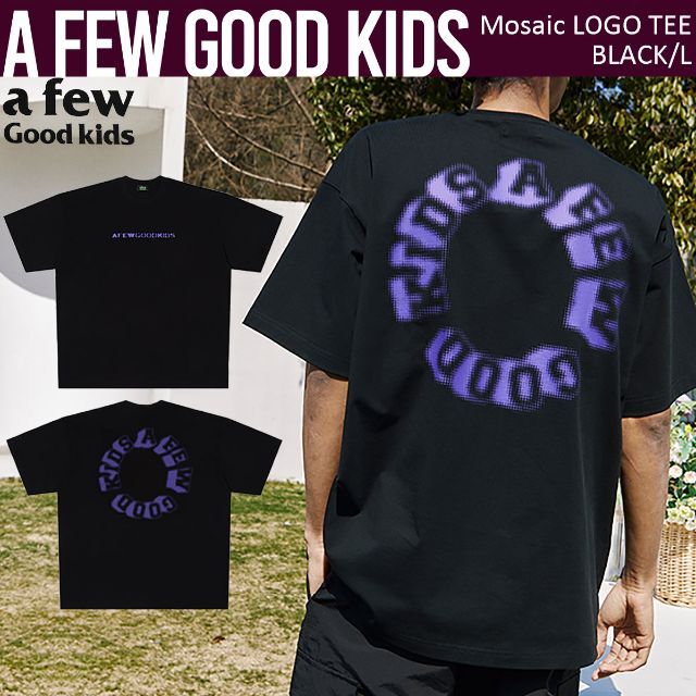 A FEW GOOD KIDS 正規品 サークルロゴ TEE クロ L