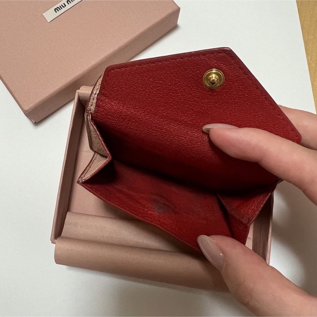 miumiu(ミュウミュウ)のmiumiu ミニ財布 レディースのファッション小物(財布)の商品写真