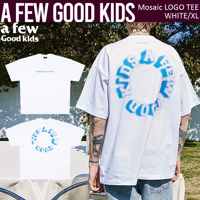 A FEW GOOD KIDS 正規品 サークルロゴ TEE シロ XL