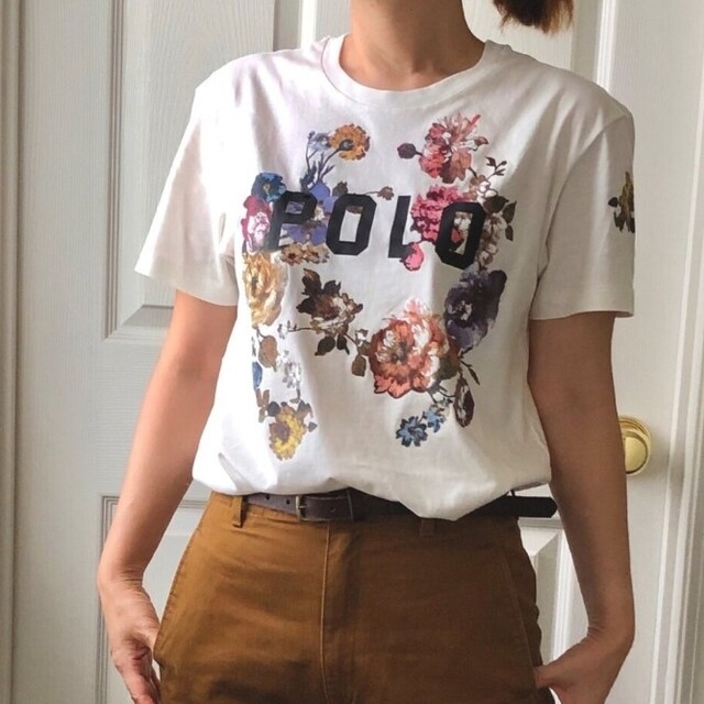 POLO RALPH LAUREN(ポロラルフローレン)のMサイズ ポロラルフローレン 花柄Tシャツ レディースのトップス(Tシャツ(半袖/袖なし))の商品写真