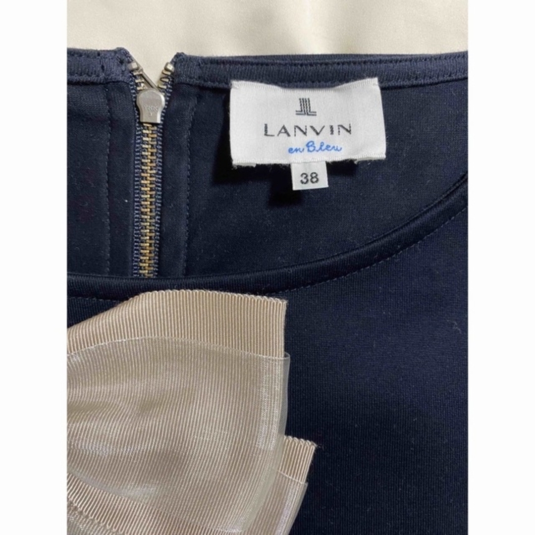 LANVIN en Bleu ランバンオンブルー リボン トップス 4