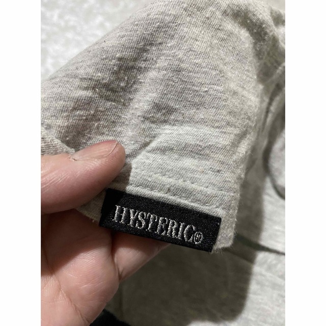 HYSTERIC GLAMOUR(ヒステリックグラマー)のヒステリックグラマーセクシーガールTシャツワンピース　ヒスグラ レディースのトップス(Tシャツ(長袖/七分))の商品写真