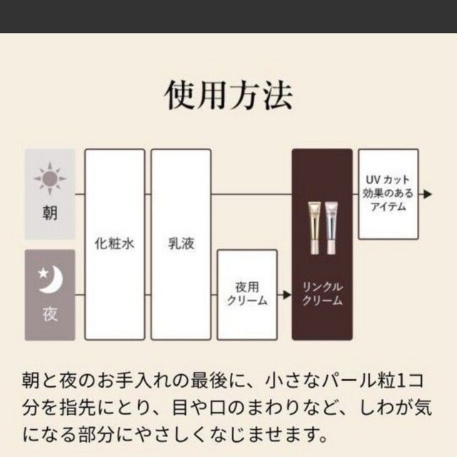 ELIXIR SUPERIEUR（SHISEIDO）(エリクシールシュペリエル)のエリクシール エンリッチド リンクルクリーム L  薬用 しわ改善 ハリ(22g コスメ/美容のスキンケア/基礎化粧品(フェイスクリーム)の商品写真