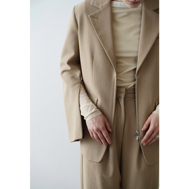 CLANE◆ZIP TAILORED JACKET 上下 インナーセット