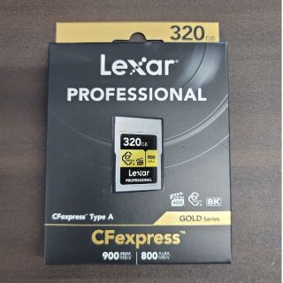 レキサー(Lexar)の【新品・正規品保証】Lexar CFexpressカード TypeA 320GB(その他)