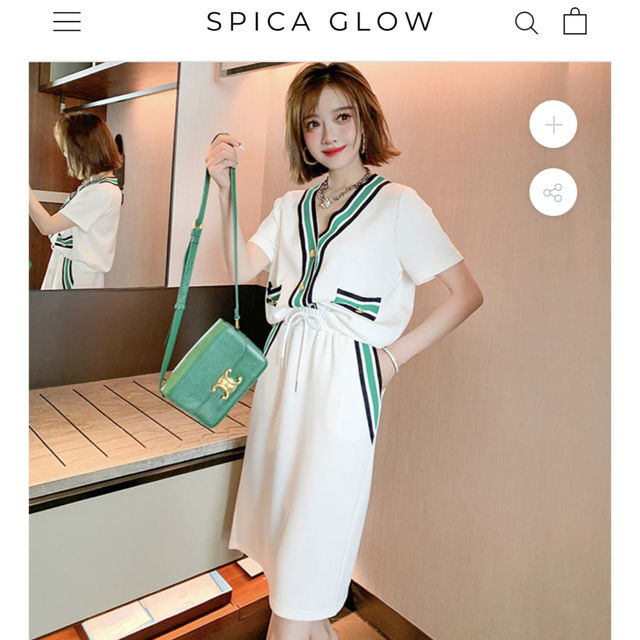 spica glow セットアップ 最終値下げ 土日限定価格