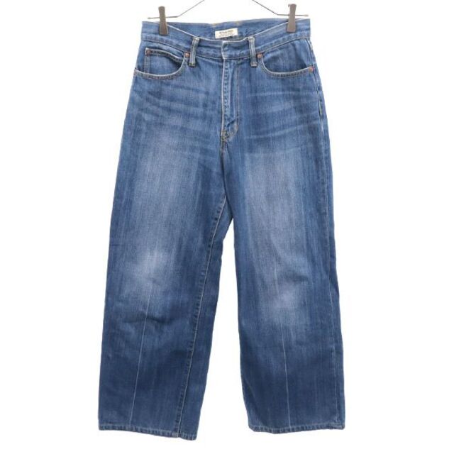 ジャーナルスタンダードレリュームジーンズ ワイド デニムパンツ 38 ブルー JOURNAL STANDARD Relume jeans ジーンズ レディース 【中古】  【230502】 レディースのパンツ(ショートパンツ)の商品写真