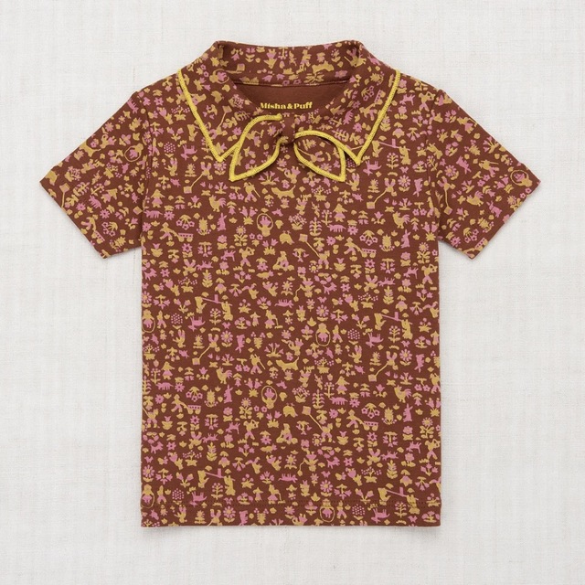 新品　misha and puff scout tee 6Y 花柄