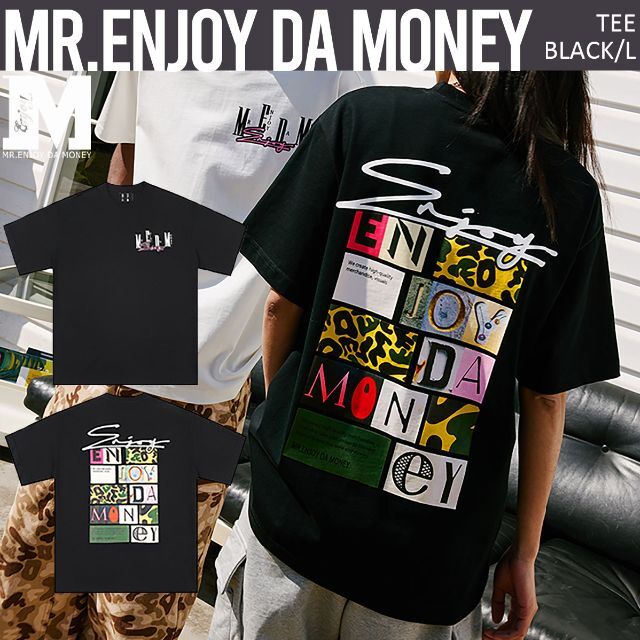 MR.ENJOY DA MONEY MEDM 正規品 Tシャツ クロ L