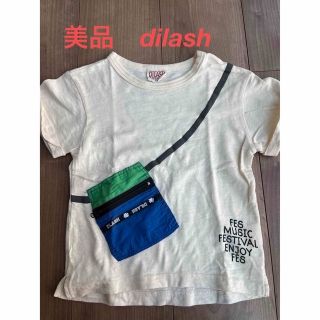 ディラッシュ(DILASH)の美品　DILASH 半袖Tシャツ　(Tシャツ/カットソー)