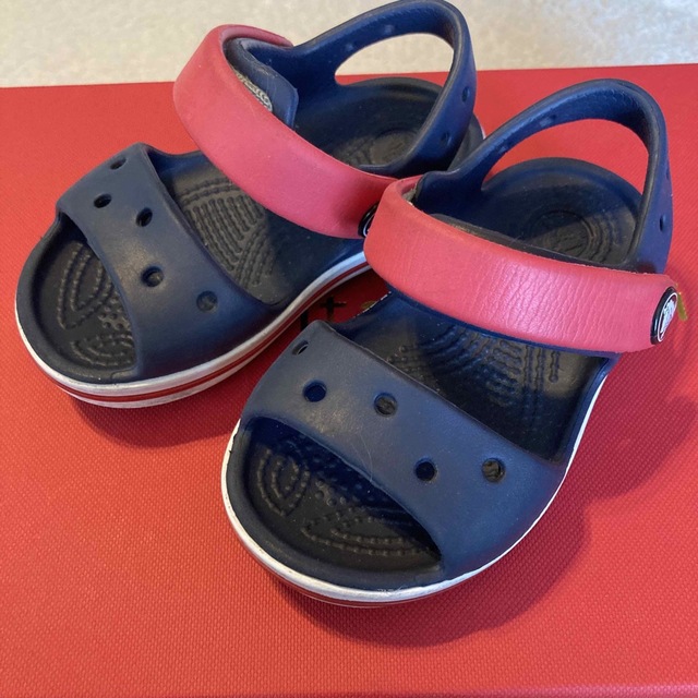 crocs(クロックス)のクロックス　C4 キッズ/ベビー/マタニティのベビー靴/シューズ(~14cm)(サンダル)の商品写真