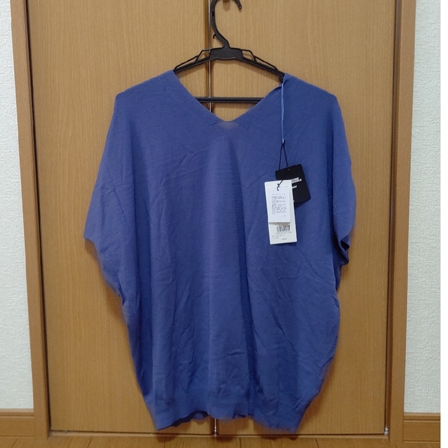 AZUL by moussy(アズールバイマウジー)のAZUL BY MOUSSY  2way カーディガン レディースのトップス(カットソー(半袖/袖なし))の商品写真