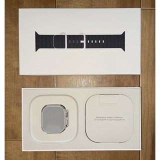 アップル(Apple)のアップル Apple Watch Ultra 49mm チタニウム ミッドナイト(その他)