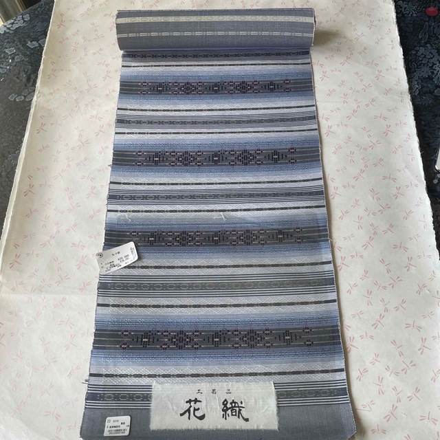 夏期間限定☆メーカー価格より68%OFF!☆ 西陣織花織 九寸名古屋帯 新品