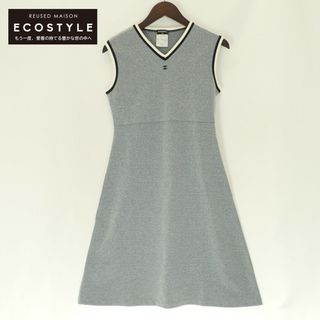 □シャネル□カシミア□ワンピース□38□グレー□98A | web-flake.com