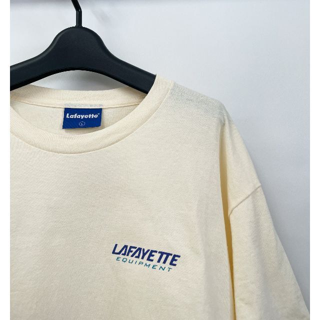 Lafayette(ラファイエット)のラファイエット laffayette Tシャツ  TEE L ベージュ メンズのトップス(Tシャツ/カットソー(半袖/袖なし))の商品写真