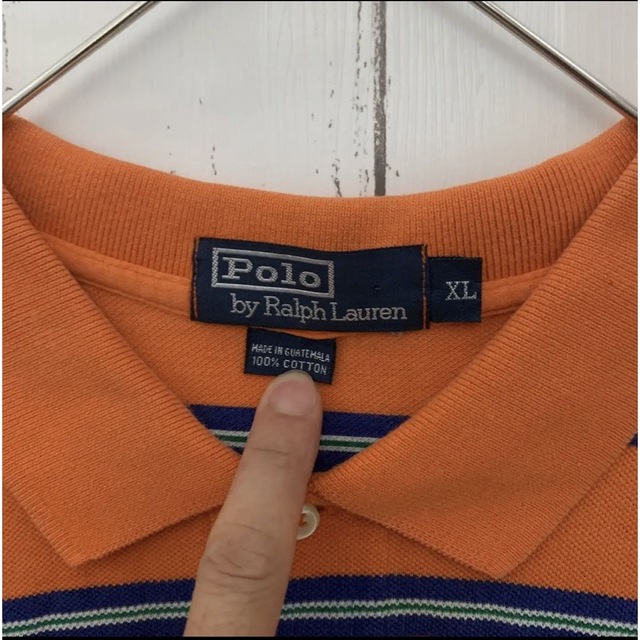 POLO RALPH LAUREN(ポロラルフローレン)の(美品)ラルフローレンボーダーTシャツ メンズのトップス(Tシャツ/カットソー(半袖/袖なし))の商品写真