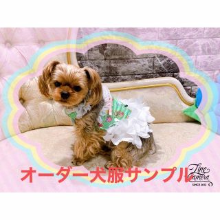 B258.pon2pan2☆オーダー犬服☆犬ワンピ☆節分☆鬼