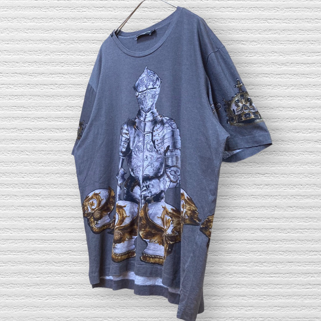 ドルチェ&ガッバーナ Tシャツ ナイト 騎士 人気モデル 美品 ドルガバ 50-