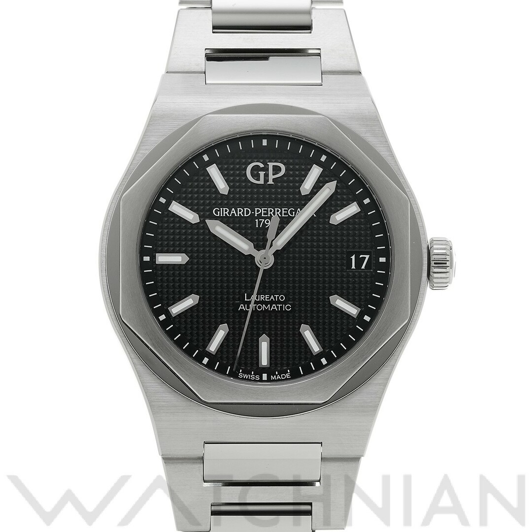 GIRARD-PERREGAUX - 中古 ジラール ペルゴ GIRARD-PERREGAUX 81010-11-634-11A ブラック メンズ 腕時計