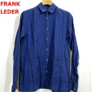 フランクリーダー(FRANK LEDER)の【良品】フランクリーダー　春夏　リネン地ボックス型シャツ　FRANK LEDER(シャツ)