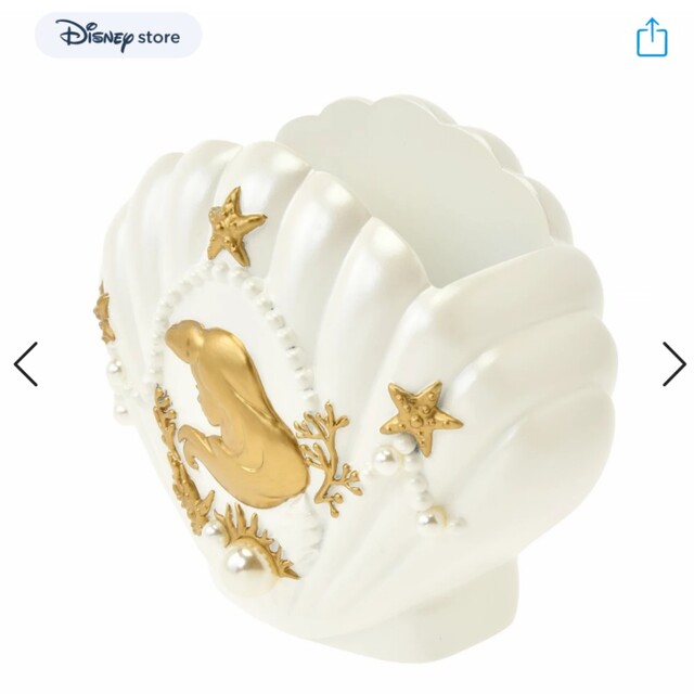 箱なし★DISNEY STORE ネット完売品  ホワイト 貝