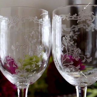 Baccarat - 希少美品☆オールドバカラBaccarat☆ルイ15世☆白ワイン