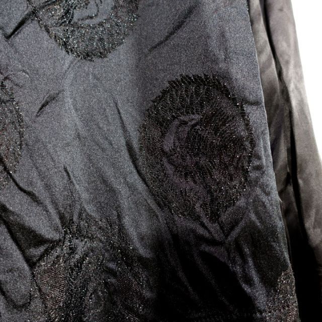 美品】ブラックコムデギャルソン 春夏 龍刺繍後染めロングコート | www