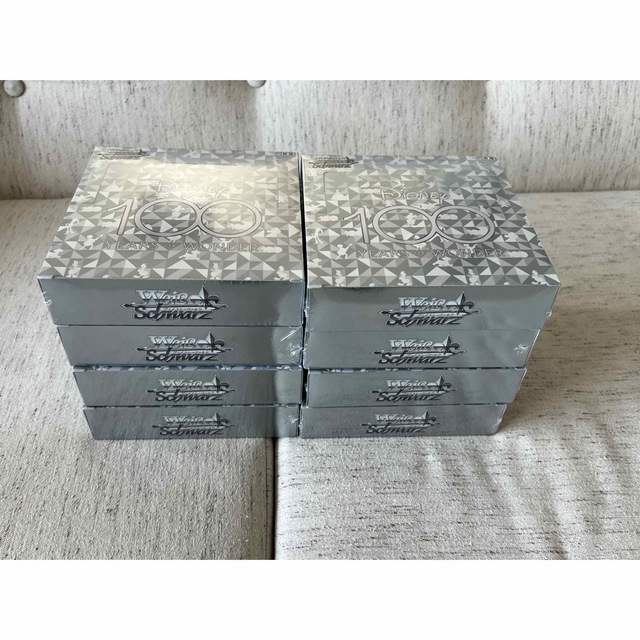 シュリンク付き】Disney100 ヴァイスシュヴァルツ 8box - Box/デッキ