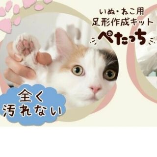 シャチハタ(Shachihata)のぺたっち 犬・猫用 足形作成キット(その他)