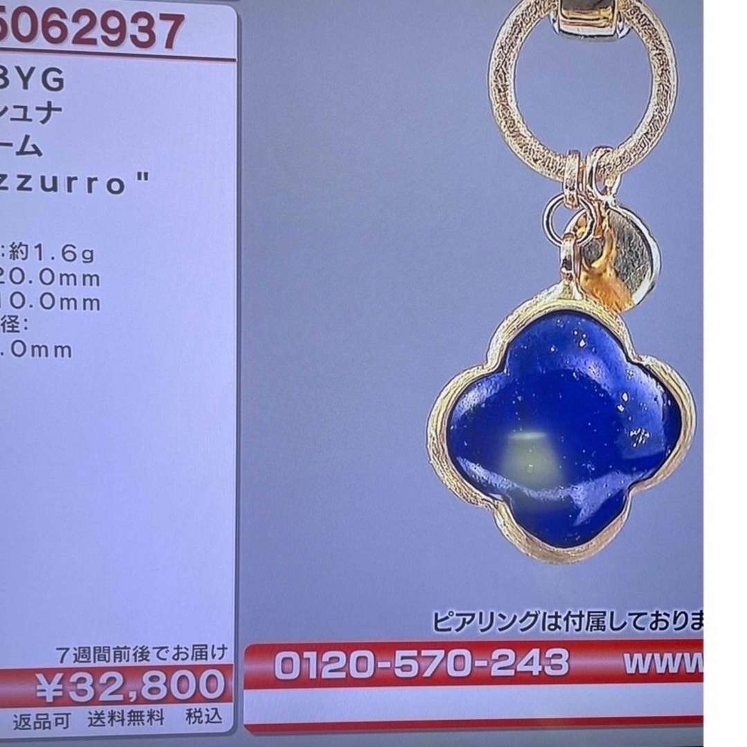 GSTV イタリアンジュエリークリシュナ　ピアリングのチャーム レディースのアクセサリー(チャーム)の商品写真