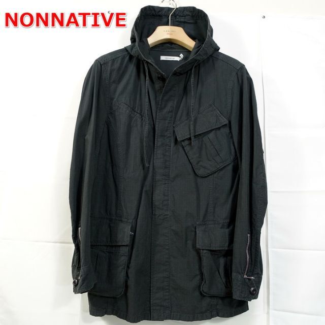 良品】ノンネイティブ 春夏 フーデッド後染めジャケット Nonnative ...