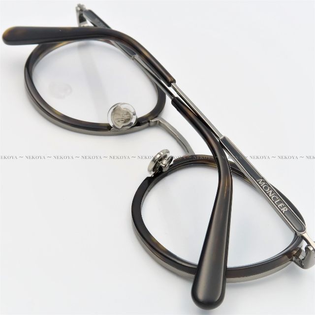 MONCLER ML5153 052 メガネ フレーム ハバナ ガンメタ 【全商品