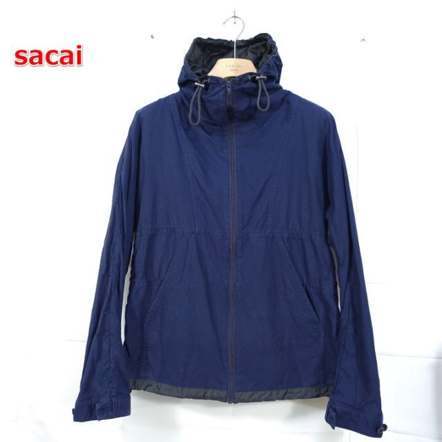 【良品】sacai　ドッキングパーカー　サカイ15-00873M販売年