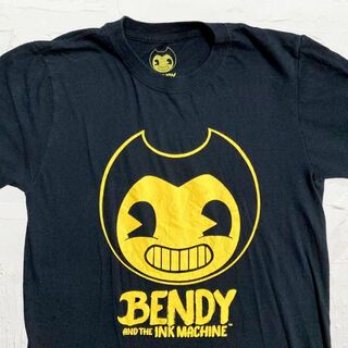 KED ビンテージ   黒 ディズニー　ホラー　ベンディ　キャラ Tシャツ(Tシャツ/カットソー(半袖/袖なし))