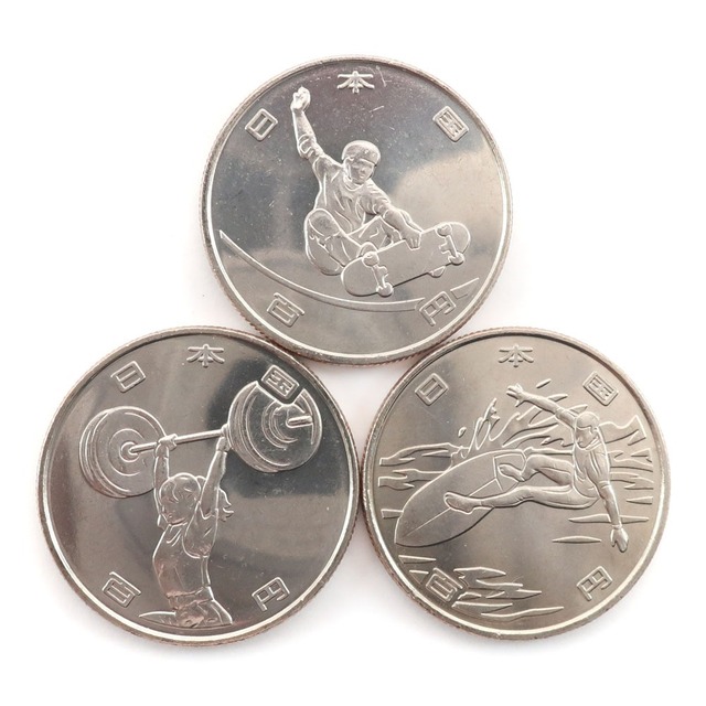 東京オリンピック　記念貨幣　硬貨　ロール　ラスト1セット
