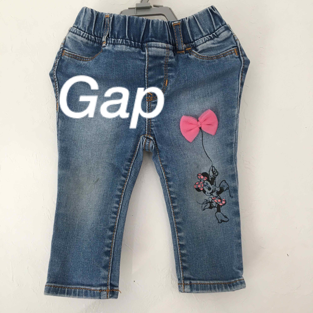 babyGAP(ベビーギャップ)のベビーGAP  ジーンズ　ミニー　80サイズ12-18M キッズ/ベビー/マタニティのベビー服(~85cm)(パンツ)の商品写真