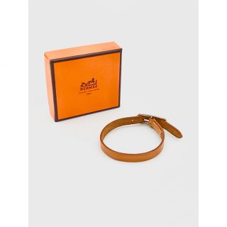 Hermes - 美品 エルメス HERMES アピ1 レザー バングル ブレスレット