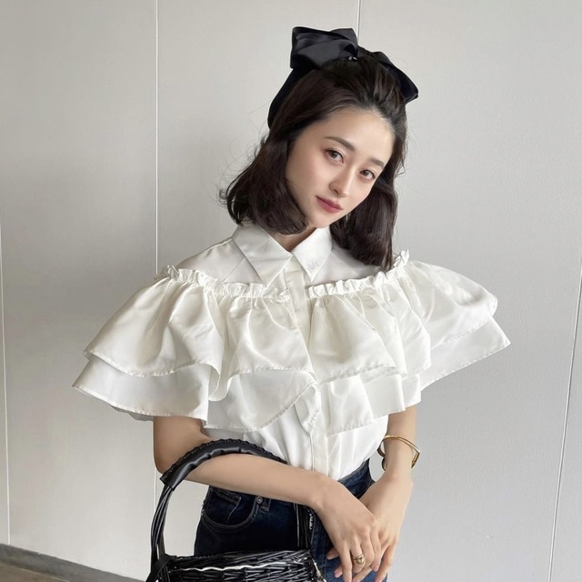 bibiy. LYON FRILL SHIRT 人気商品は 38.0%割引 www.medberlin.ru