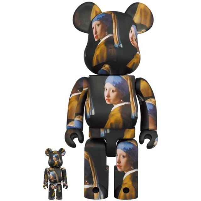 BE@RBRICK ヨハネス・フェルメール　真珠の耳飾りの少女100 & 400