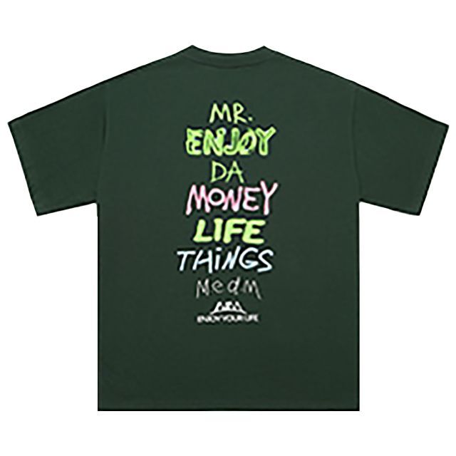 MR.ENJOY DA MONEY MEDM 正規品 Tシャツ グリーン Lの通販 by マイク ...