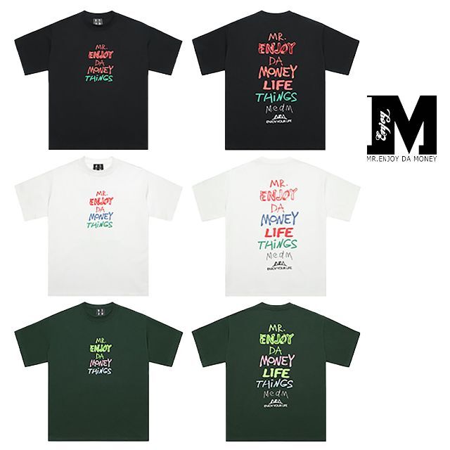 MR.ENJOY DA MONEY MEDM 正規品 Tシャツ グリーン Lの通販 by マイク ...