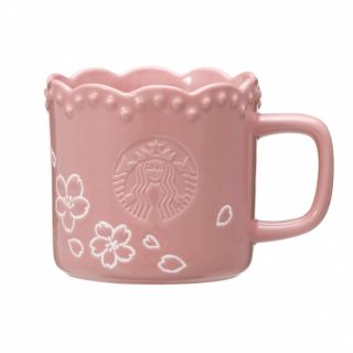 スターバックスコーヒー(Starbucks Coffee)のスターバックスコーヒー SAKURA2023 マグフローラルリム 355ml(グラス/カップ)