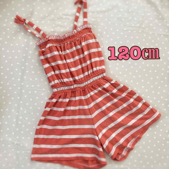 ストラップ サロペット キッズ/ベビー/マタニティのキッズ服女の子用(90cm~)(ワンピース)の商品写真