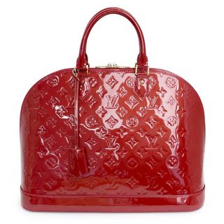 LOUIS VUITTON - ルイ ヴィトン アルマ GM ハンドバッグ ヴェルニ ...