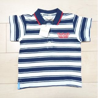 ハッシュアッシュ(HusHush)の【新品】HusHush ポロシャツ 90cm(Tシャツ/カットソー)