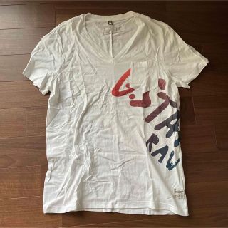 ジースター(G-STAR RAW)のジースターロウ　RAW G-STAR RAW 半袖　トップス　古着　ジースター(Tシャツ/カットソー(半袖/袖なし))