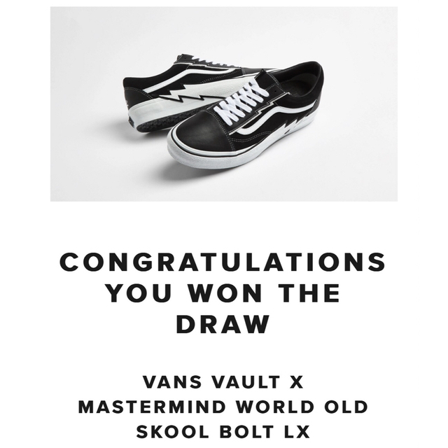 VANS VAULT(バンズボルト)のMASTERMIND WORLD Vault by Vans Old Skool メンズの靴/シューズ(スニーカー)の商品写真